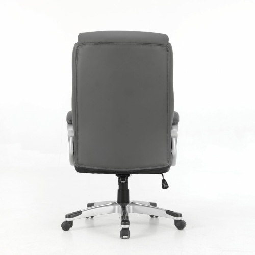 Кресло руководителя Brabix Premium Level EX-527 кожа, серое 531937 фото 9